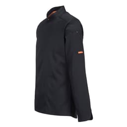 Long Sleeve MeshAir Pro Chef Jacket - Black - Size: S