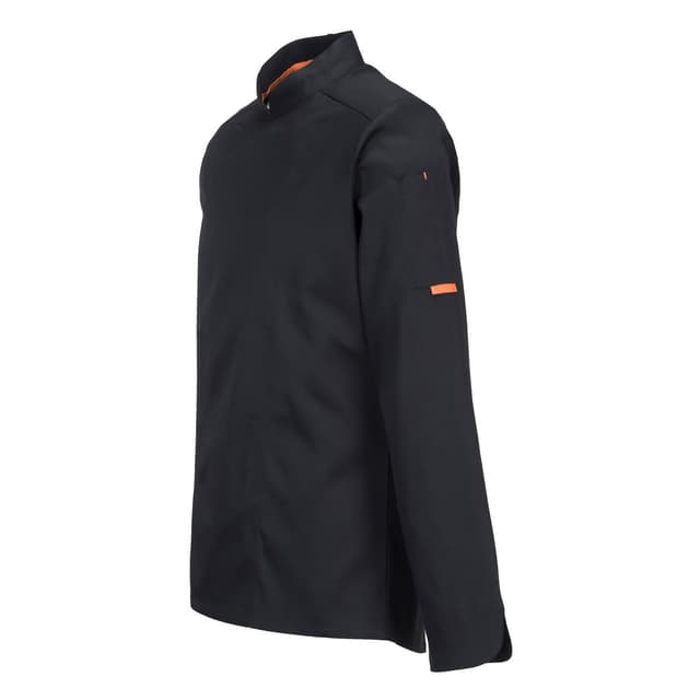 Long Sleeve MeshAir Pro Chef Jacket - Black - Size: M