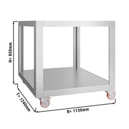 Podstavec pro pec na pizzu se 2 pečicími komorami - 6+6x 34 cm (hluboký)