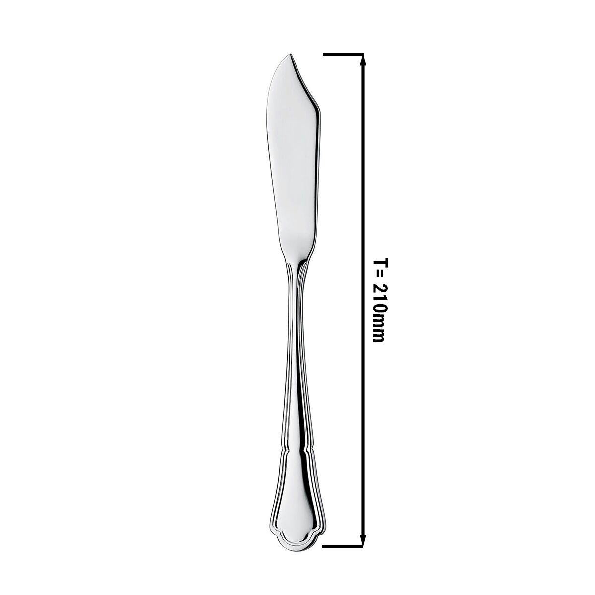 (12 Kusů) Nůž na ryby Vincenza - 21 cm