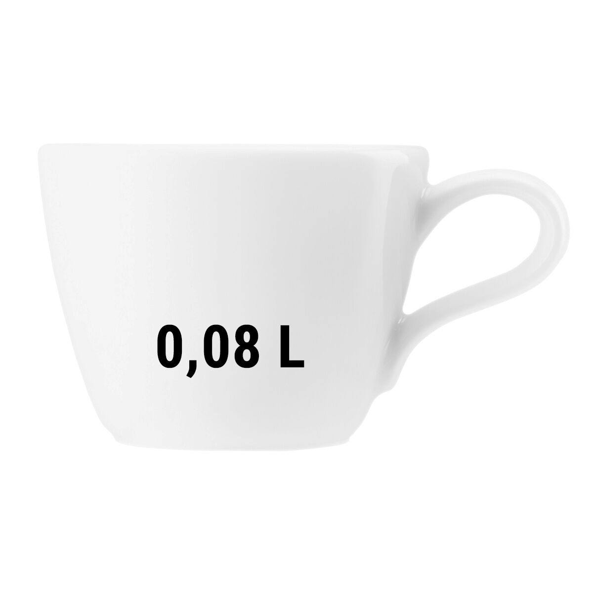 (6 pieces) Seltmann Weiden - mocha cup - 0,08 liter
