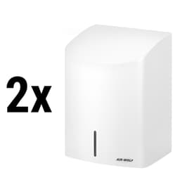 (2 pieces) AIR-WOLF - hand dryer - drying time: 10-15 seconds