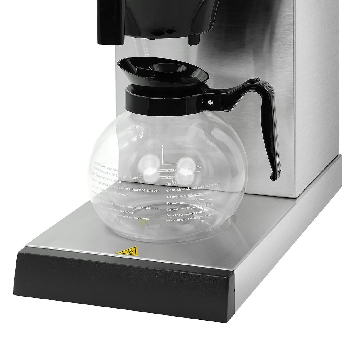 Filtrační kávovar 1,7L se skleněnou konvicí | Kávovar | Perkolátor