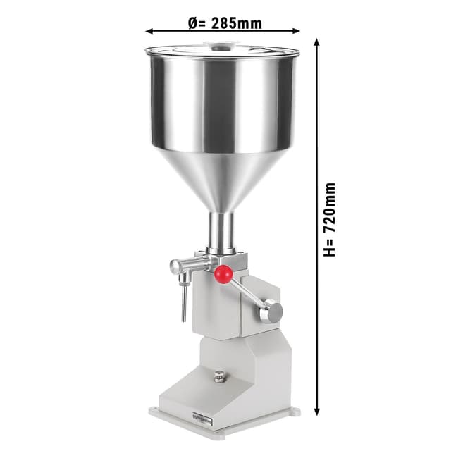 Manuelle Abfüllmaschine - für Flüssigkeiten & Pasten