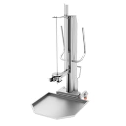 Kebab lift for various kebab skewers - max. load: 350 kg