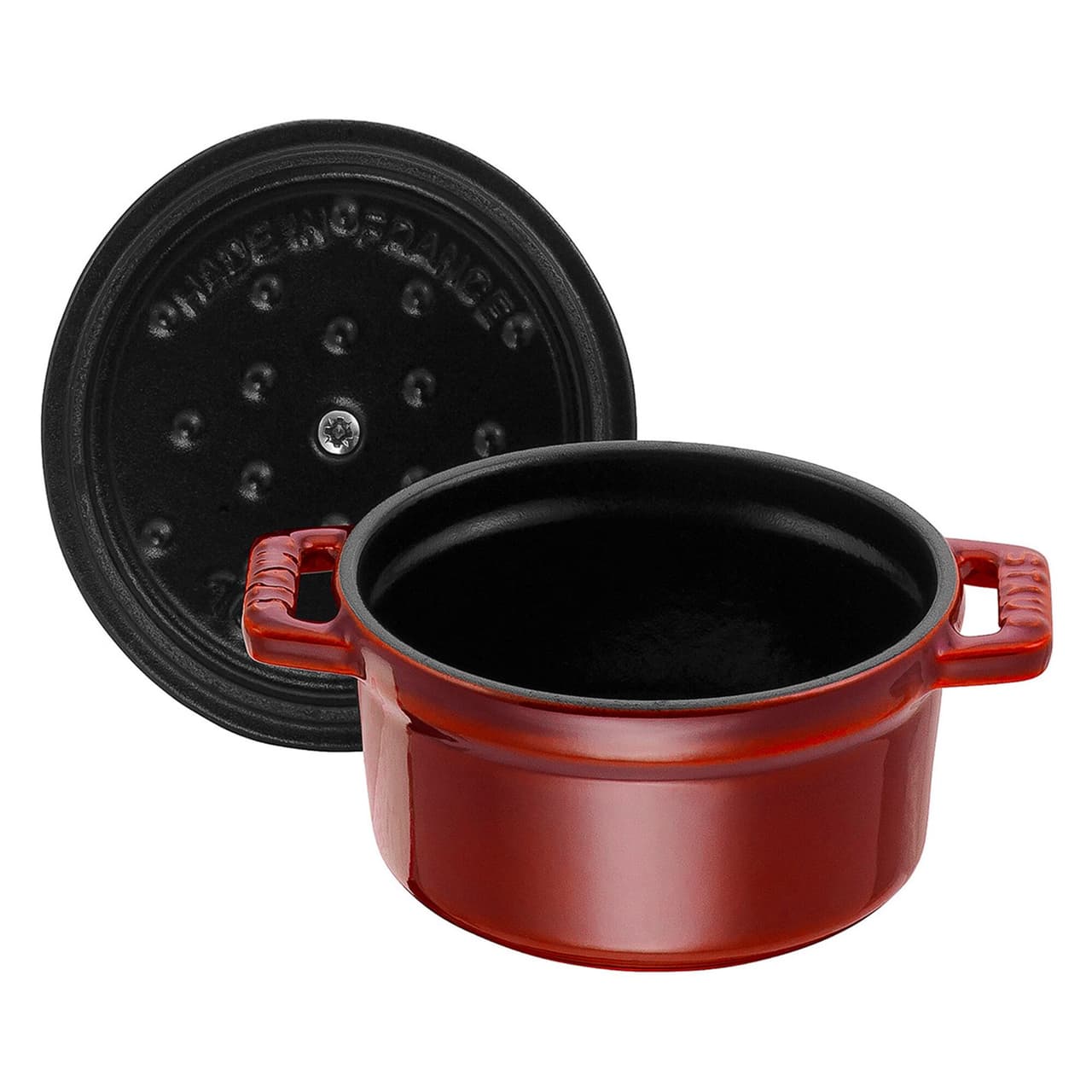 STAUB | LA COCOTTE - mini kokotka - Ø 100 mm - litina - grenadinově červená