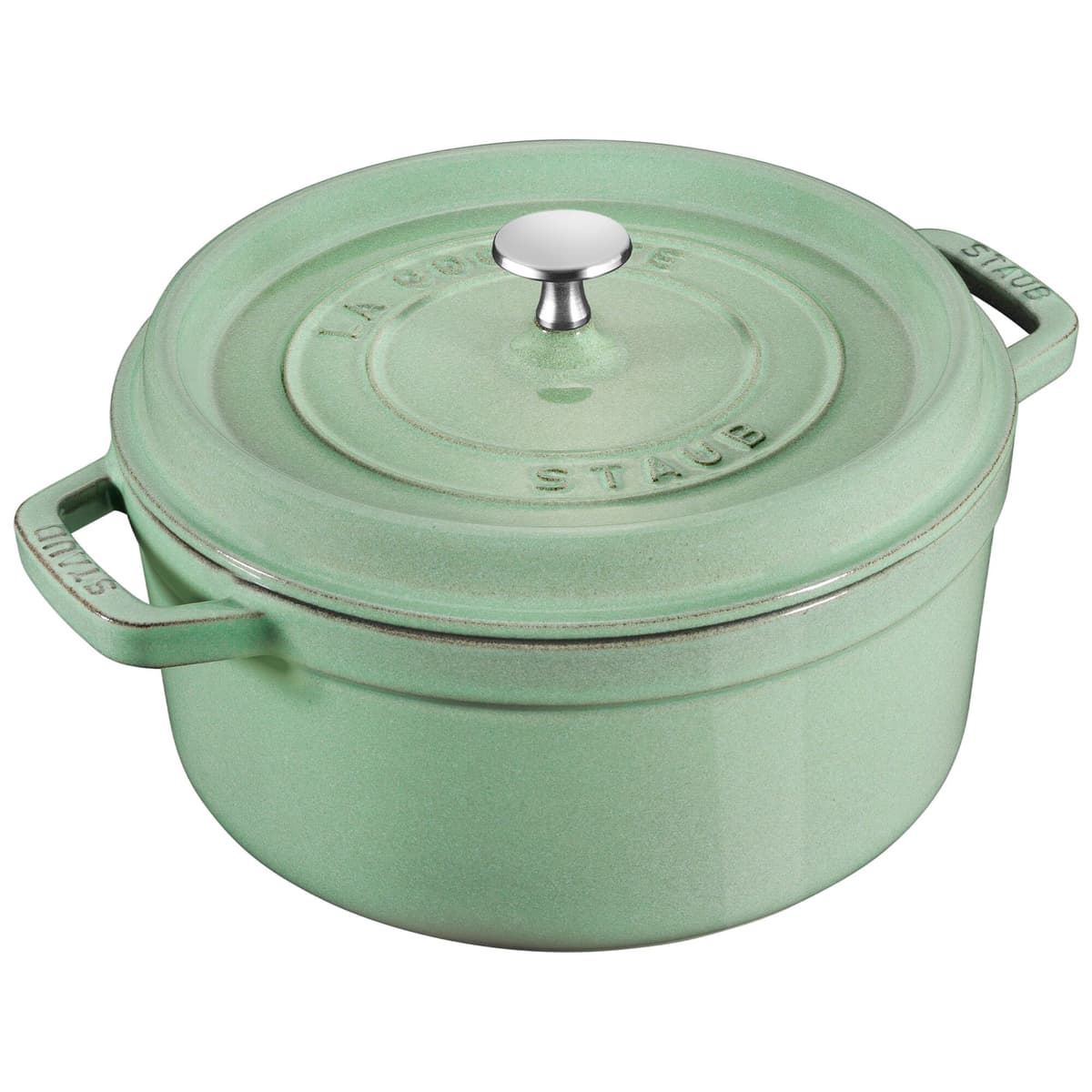 STAUB | LA COCOTTE - kokotka - Ø 260 mm - litina - šalvějově zelená