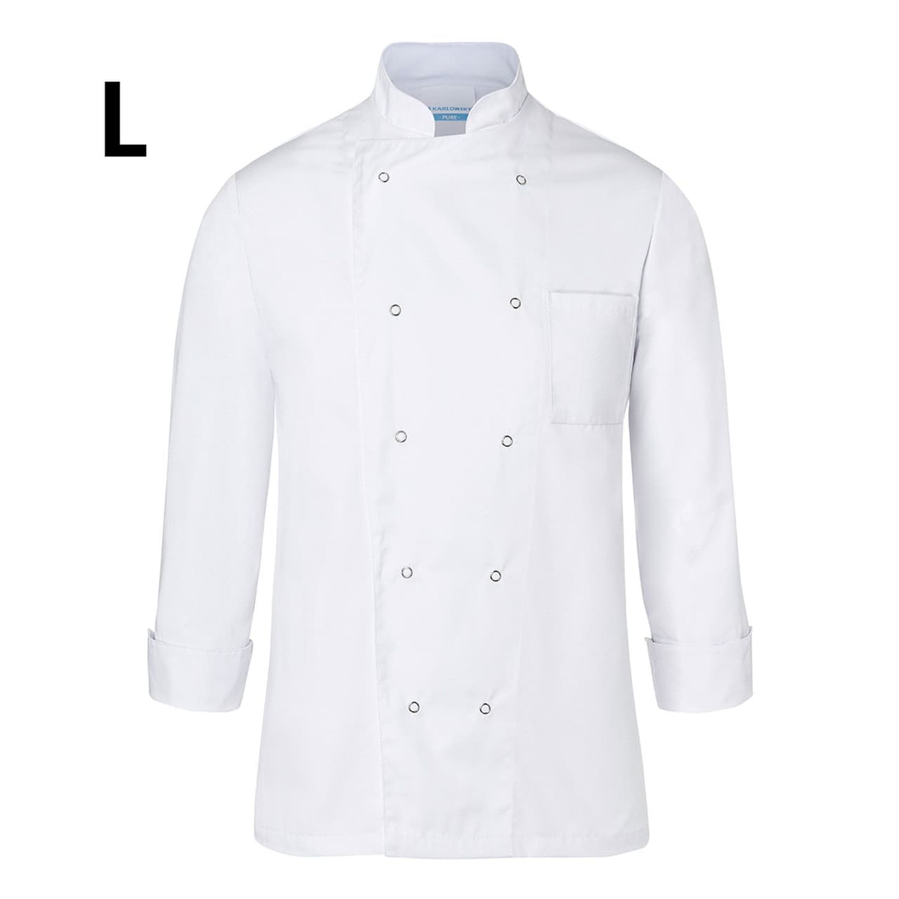 Karlowsky Cooking Jacket Basic - White - Size: L