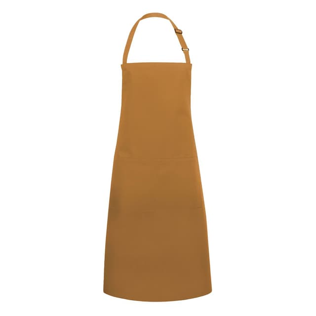 Karlowsky - Bib Apron with Pocket Basic - Mustard