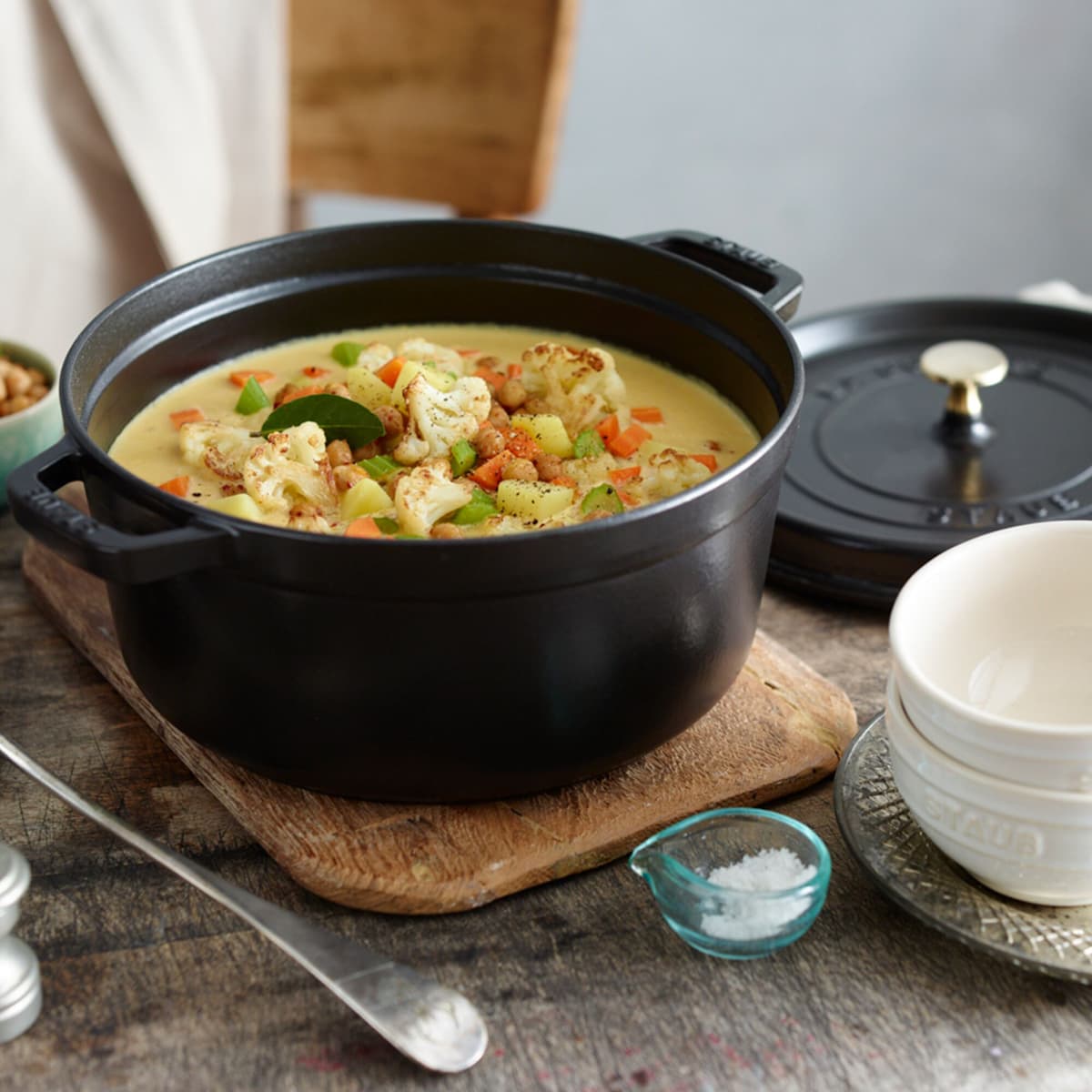 STAUB | LA COCOTTE - kokotka - Ø 280 mm - litina - černá