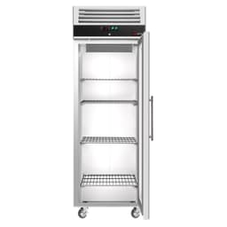 Freezer Stainless Steel ECO - 600 liters - with 1 glass door