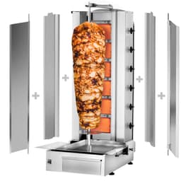 Gril na gyros/kebab - 6 hořáků - max. 100 kg