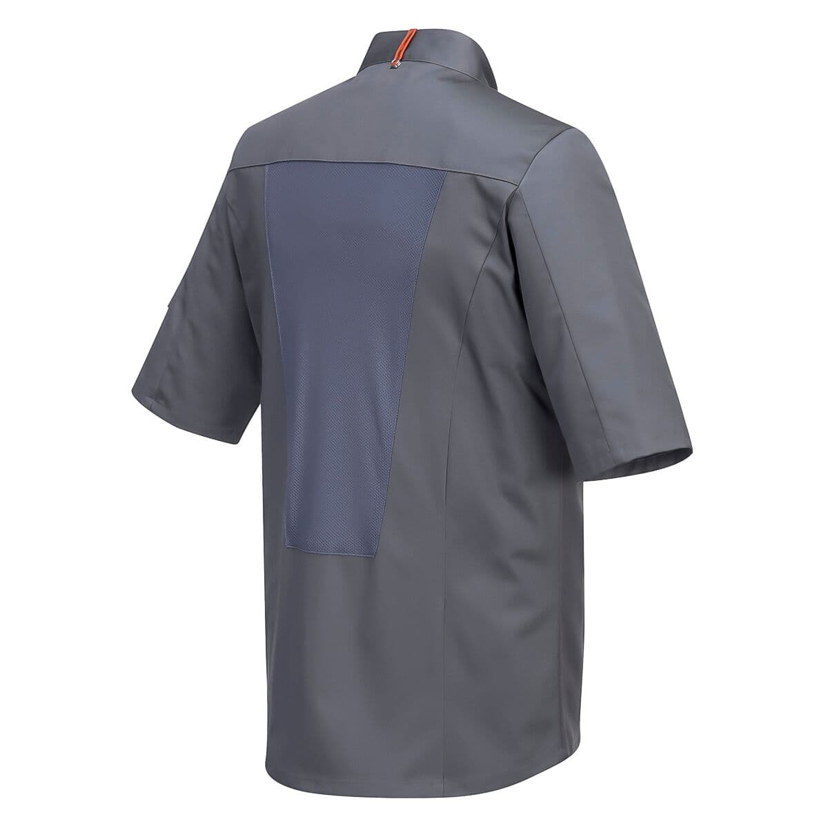 Short Sleeve MeshAir Pro Chef Jacket - Grey - Size: L