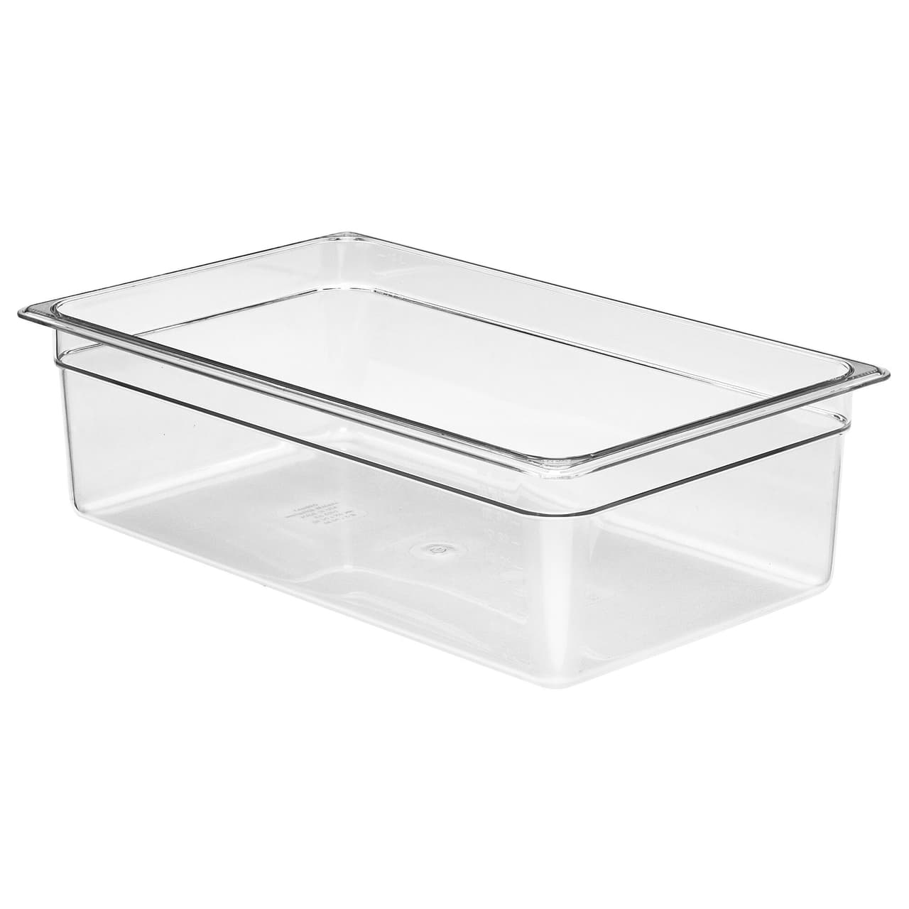 (6 kusů) CAMBRO | Polykarbonátové GN nádoby Camwear® 1/1 - čiré - hloubka 150 mm