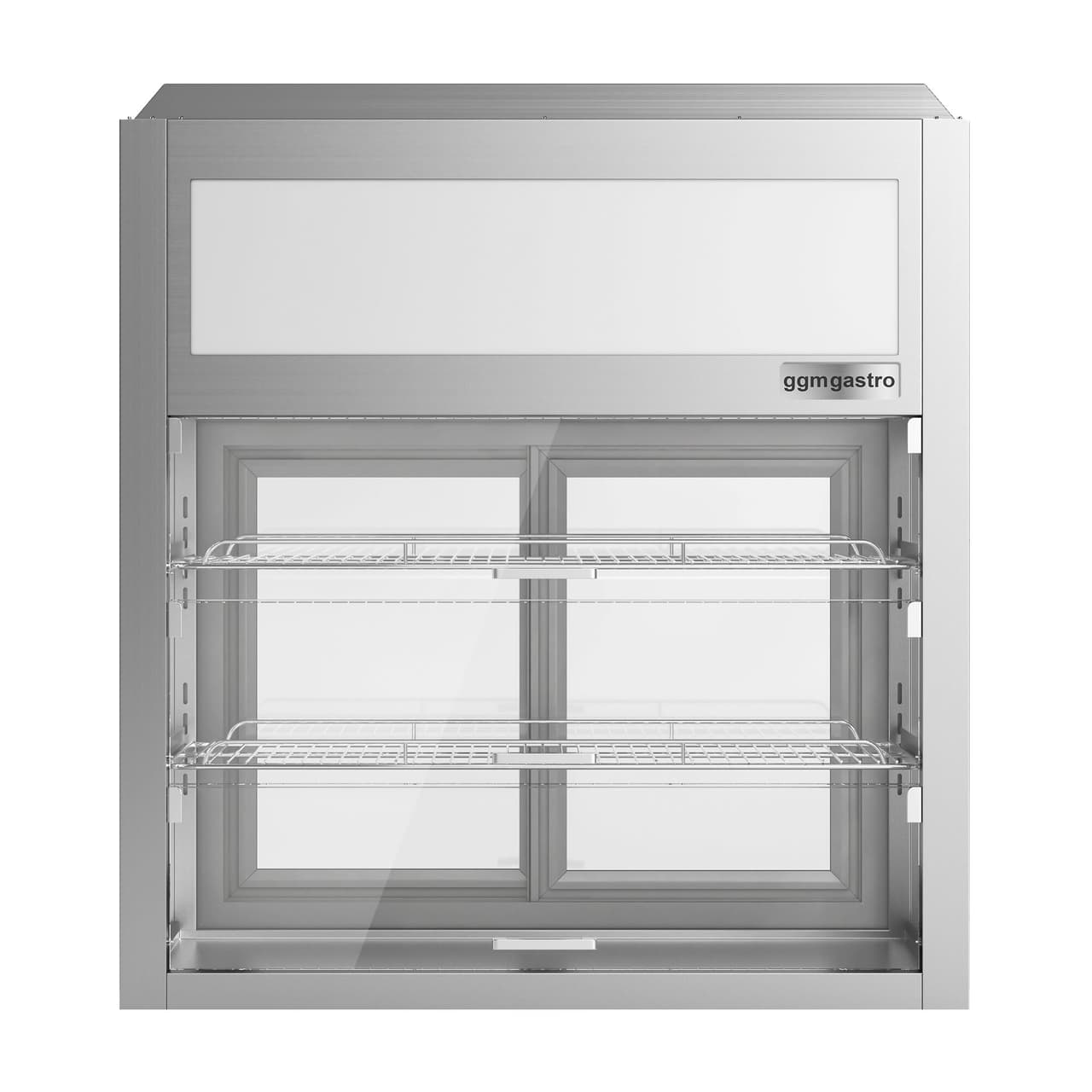 Countertop refrigerated display case - self-service - 900mm - with LED lighting & 2 shelves 225 Litres