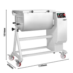 Elekrický mixér na maso - 100L - 78kg - 2,2kW