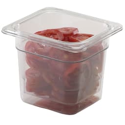 (6 kusů) CAMBRO | CAMWEAR® polykarbonátová nádoba GN 1/6 - čirá - hloubka 150 mm