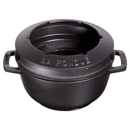 STAUB | SPECIALITY - Sada na fondue - Ø 180 mm - litina - černá