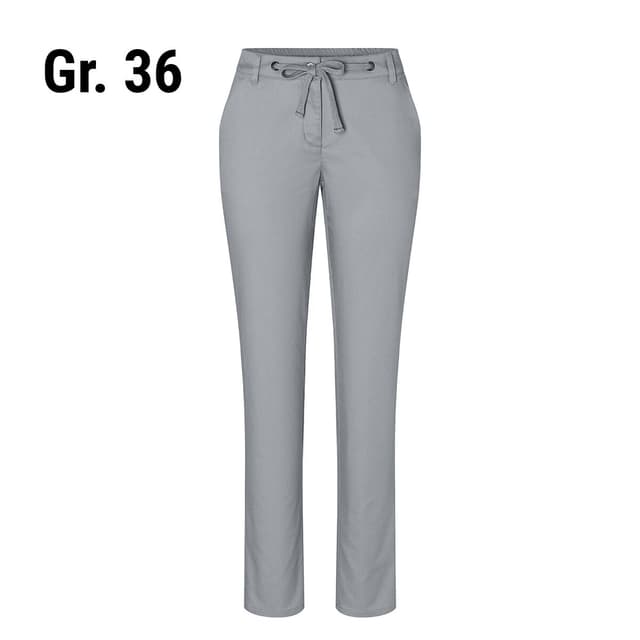 Karlowsky - Ladies Chino Pants Modern Stretch - Steel Grey - Size: 36