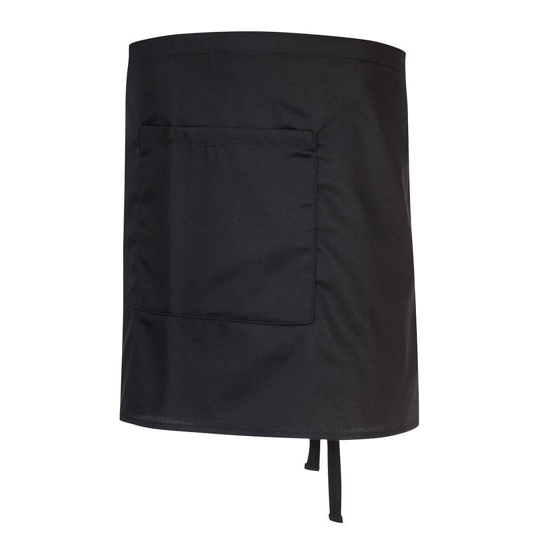 (5 pieces) Bar Apron - Black - Length: 38 cm