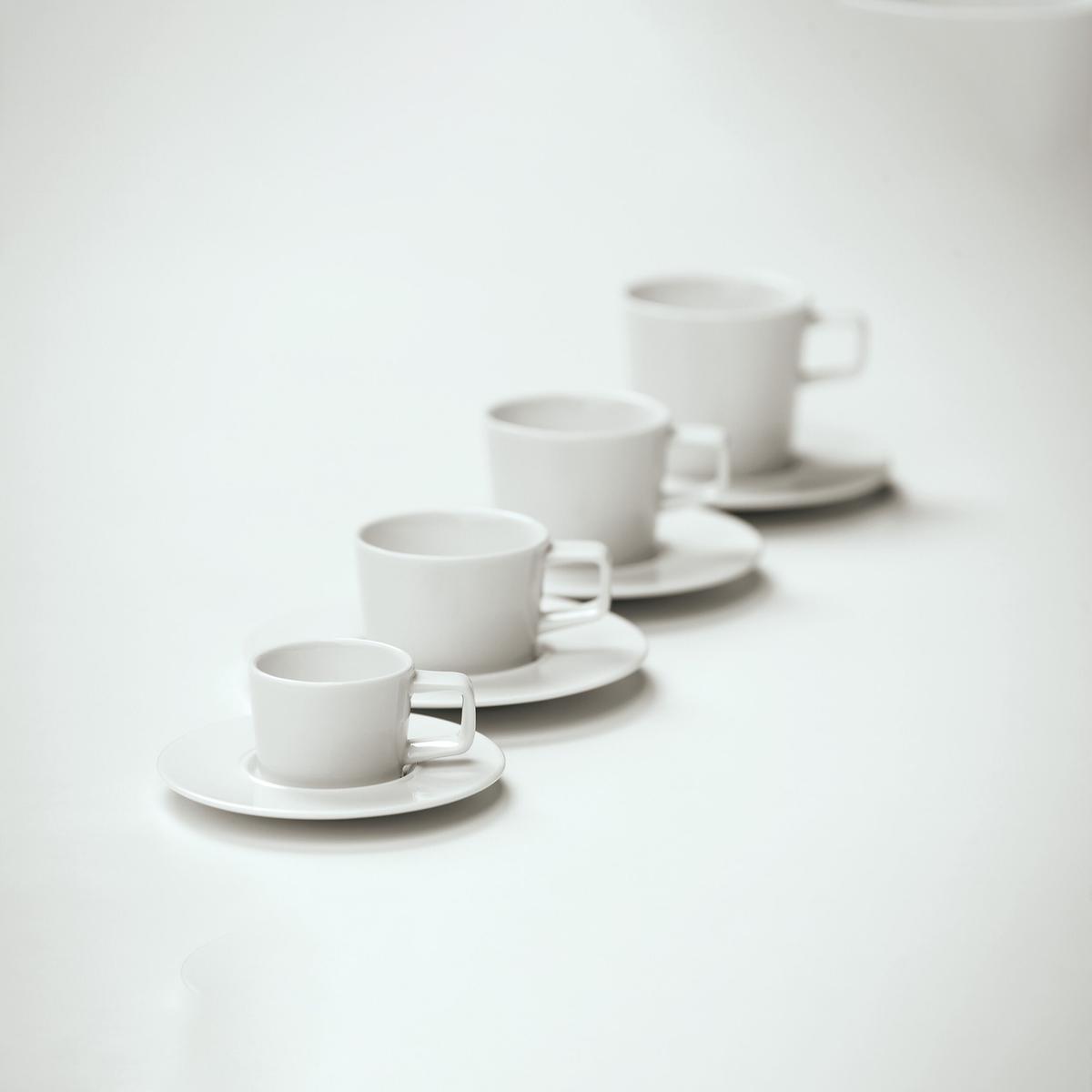 (12 pieces) WHITE DELIGHT - Coffee cup - 25 cl - White