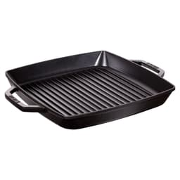 STAUB | GRILL PANS - Grilovací pánev - 300x330mm - litina - černá