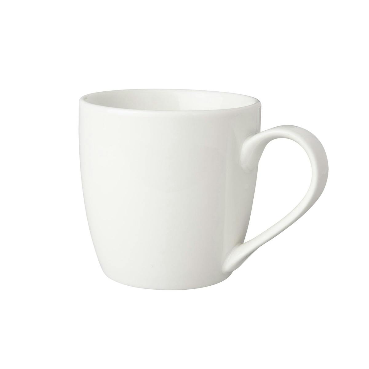 (12 Kusů) BUDGETLINE - Šálek na kávu Mammoet Neo - 250ml - bílý