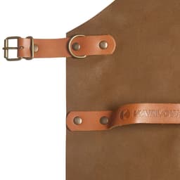 Karlowsky - Leather Bib Apron - Toffee