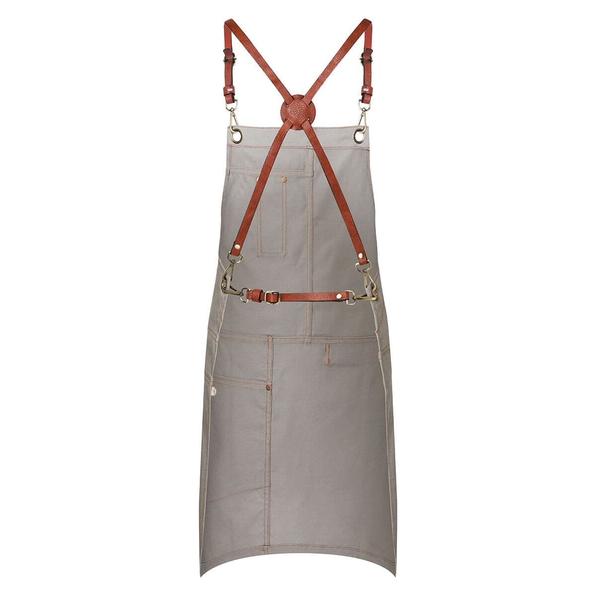 Karlowsky - Bib Apron Urban X-Style - Stone Gray