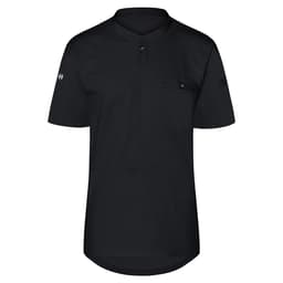 (6 pieces) Karlowsky - Short Sleeve Men's Work Shirt Performance - Black - Size: 4XL