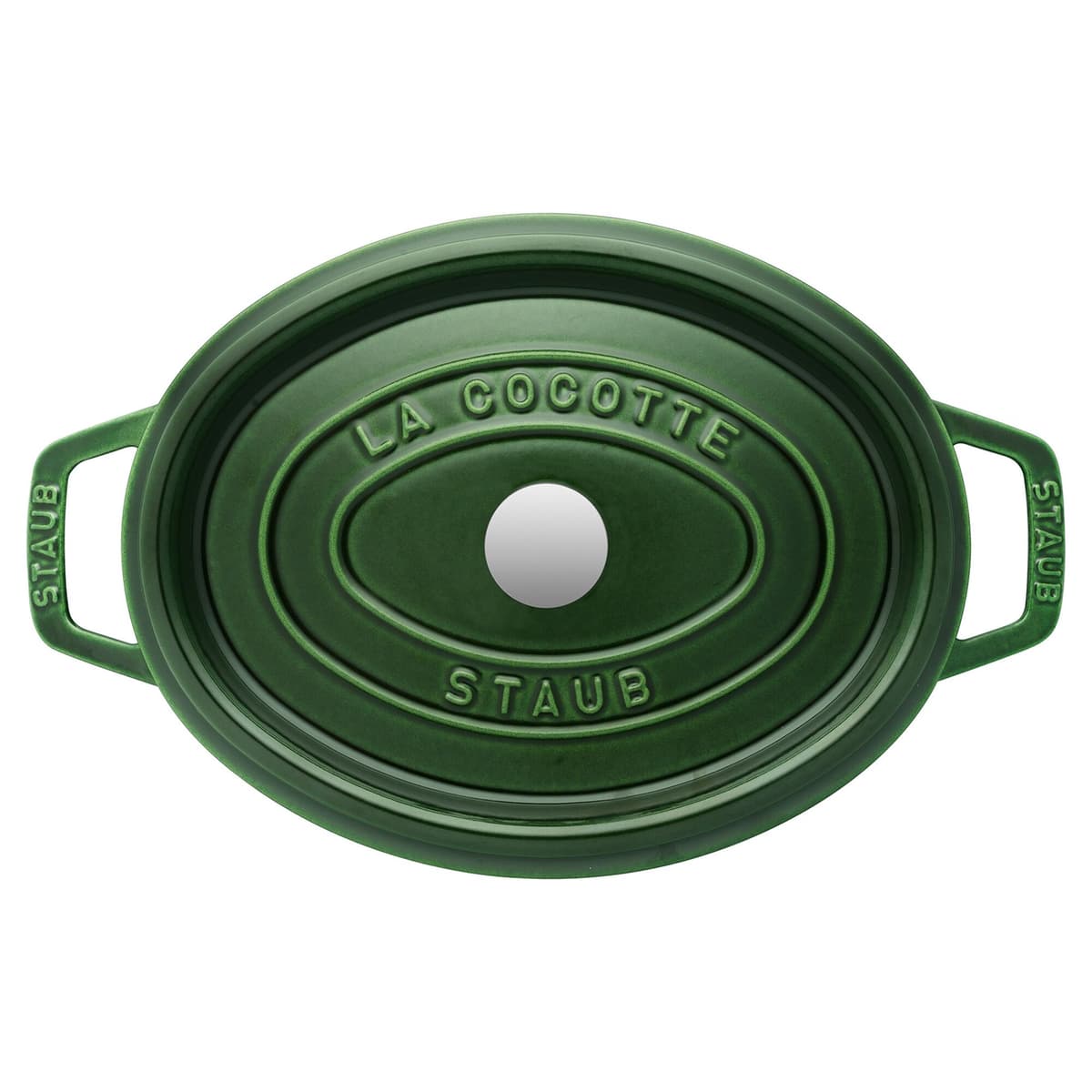 STAUB | LA COCOTTE - kokotka - Ø 270 mm - litina - bazalkově zelená