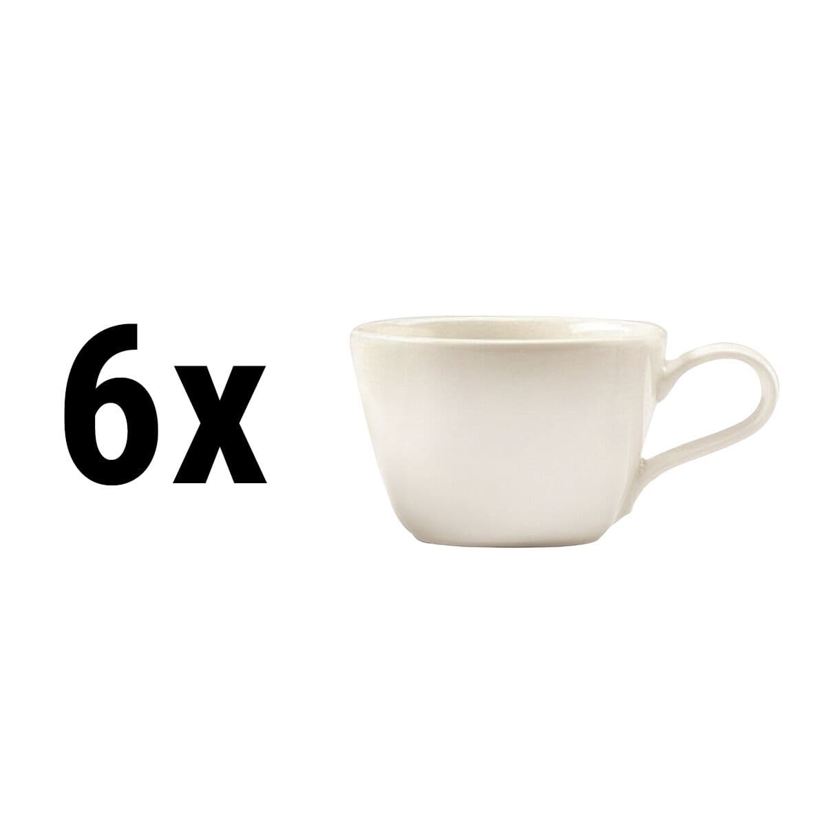 (6 pieces) Seltmann Weiden - Cappuccino cup - 0,22 Liter	