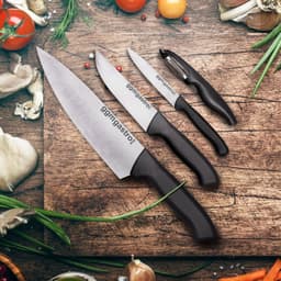 Set of knives Ecco Chef with roll bag - 6 pieces