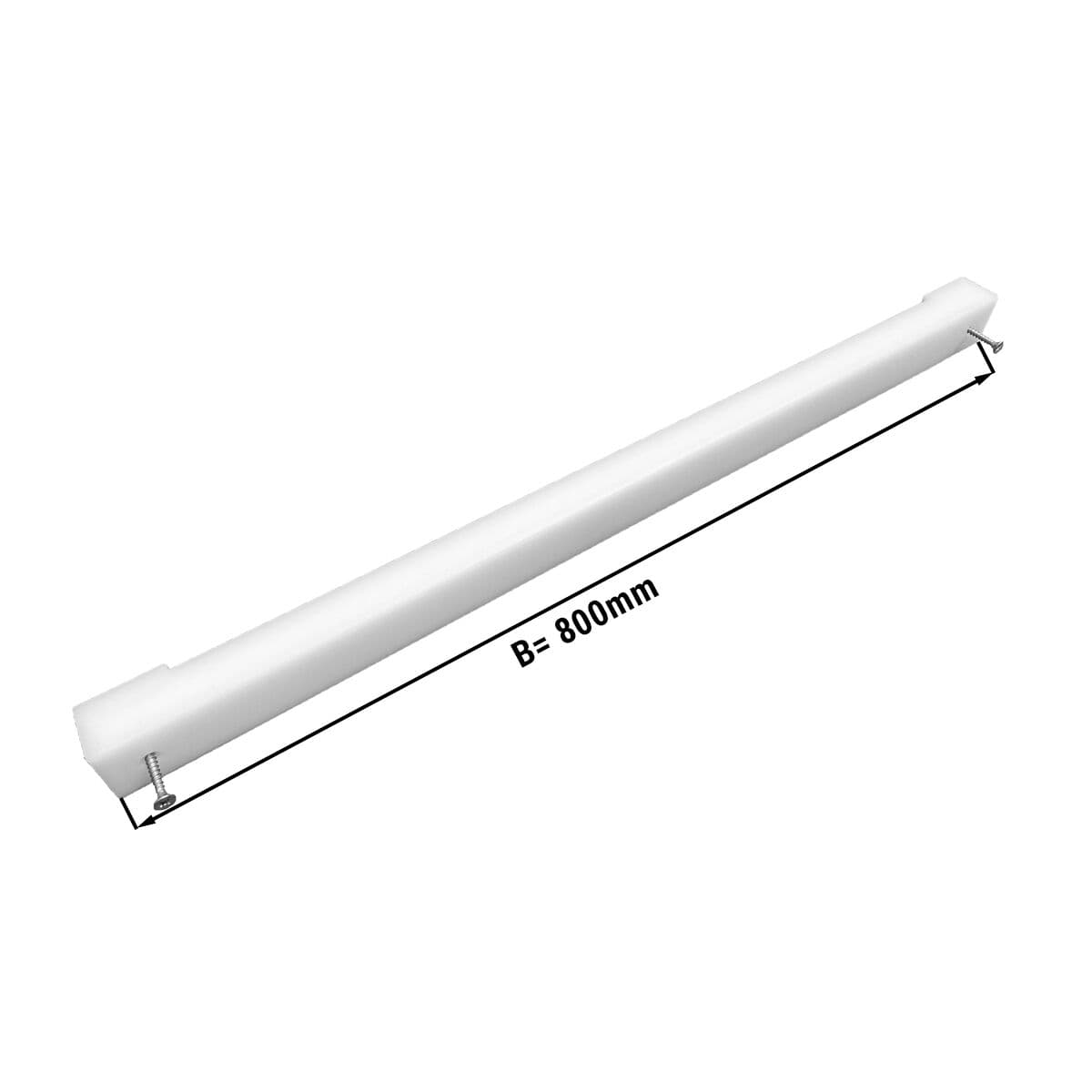 Knife holder for cutting plates - 800mm - White