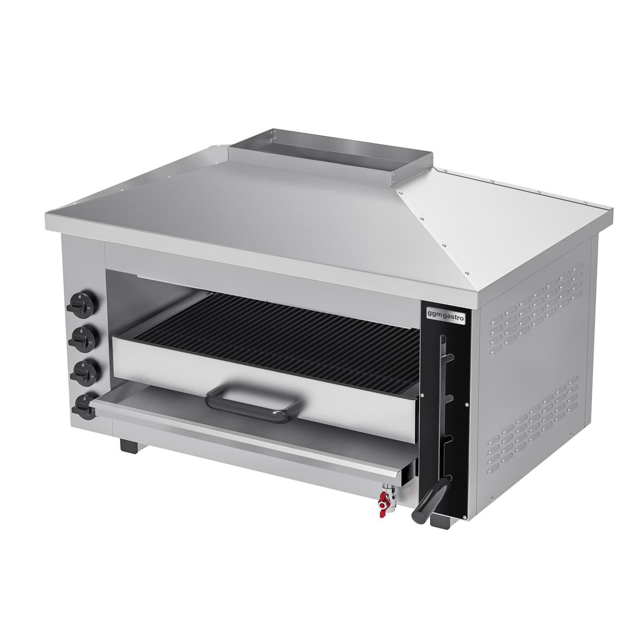 Gas pita oven/ salamander - 13.2 kW