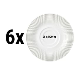 (6 pieces) Seltmann Weiden - Saucer - Ø 135 mm