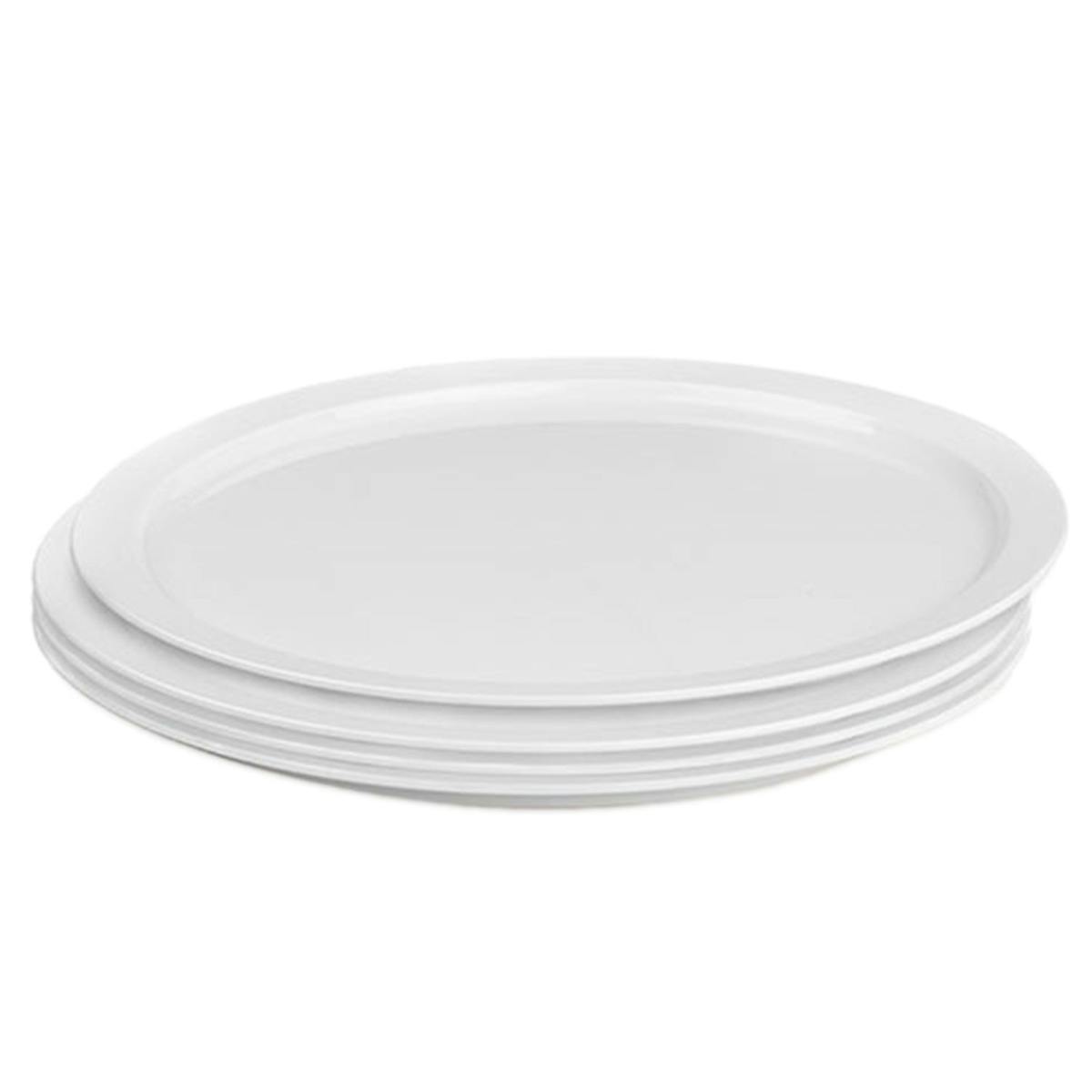 (12 Kusů) Polykarbonátový talíř na pizzu - Ø 32 cm