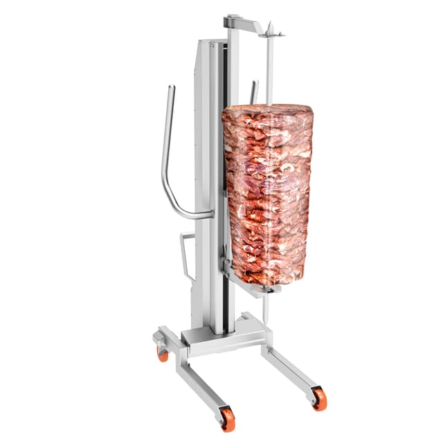 Kebab lift for various kebab skewers - max. load: 350 kg