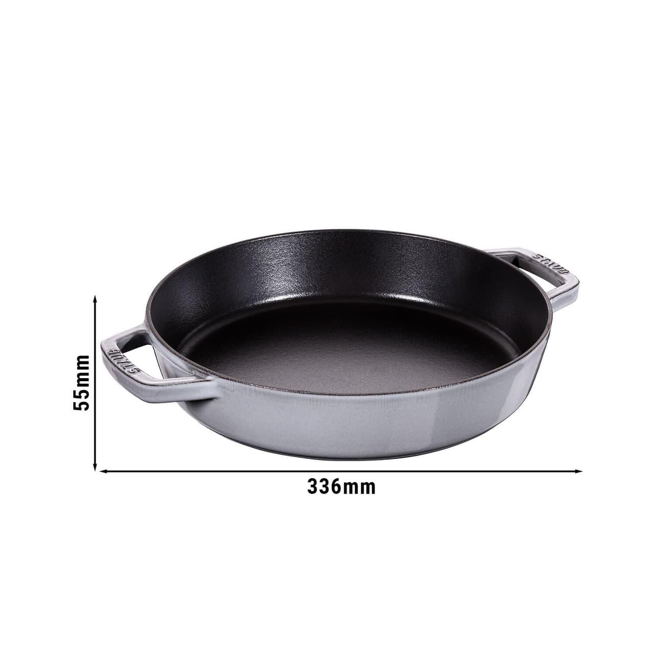 STAUB | PANS Pánev - Ø 260 mm - litina - grafitově šedá