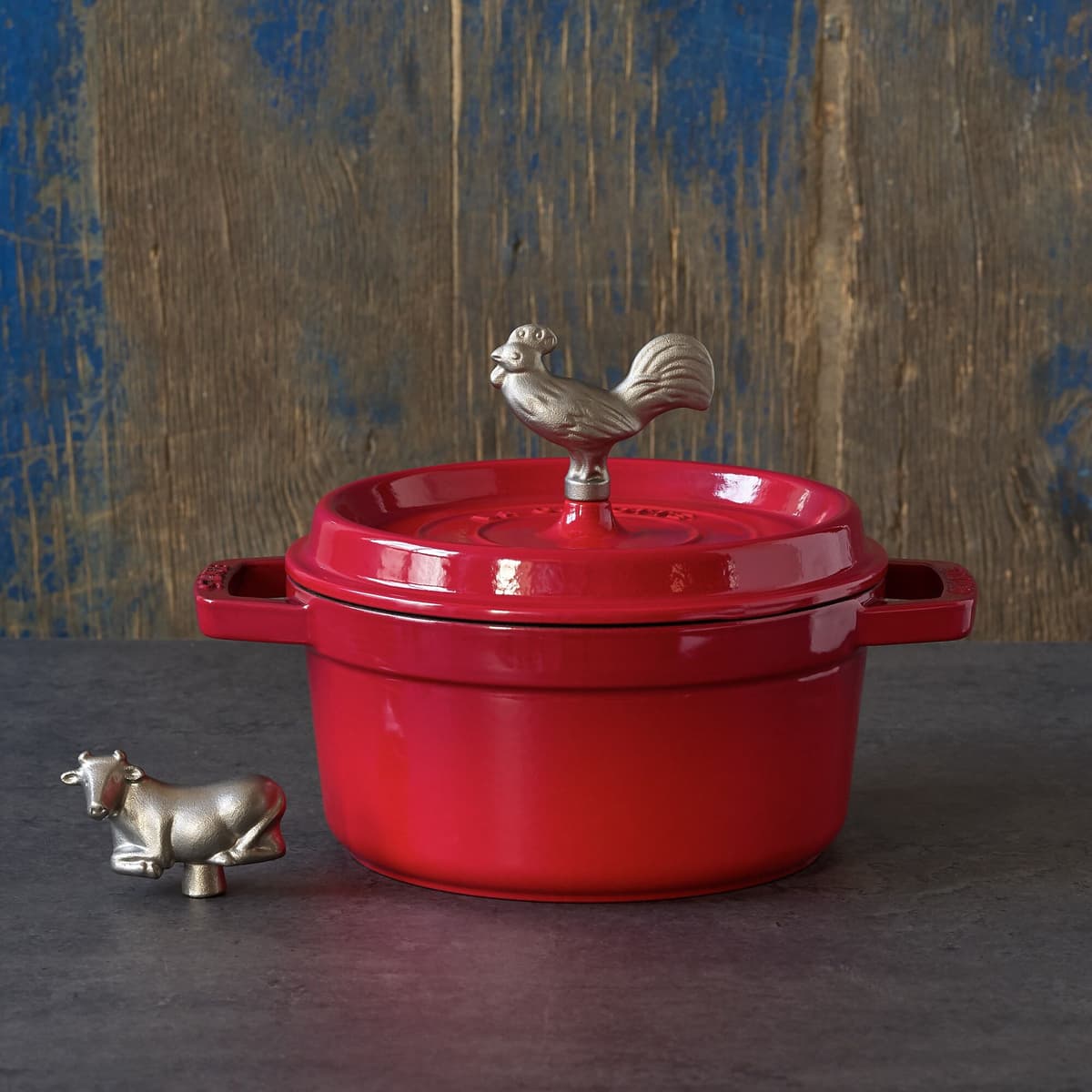 STAUB | LA COCOTTE - kokotka - Ø 180 mm - litina - třešňově červená