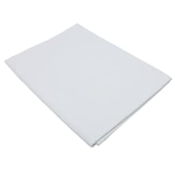 (10 Stück) Damast Bettbezug Linz - 80 x 80 cm - Weiß