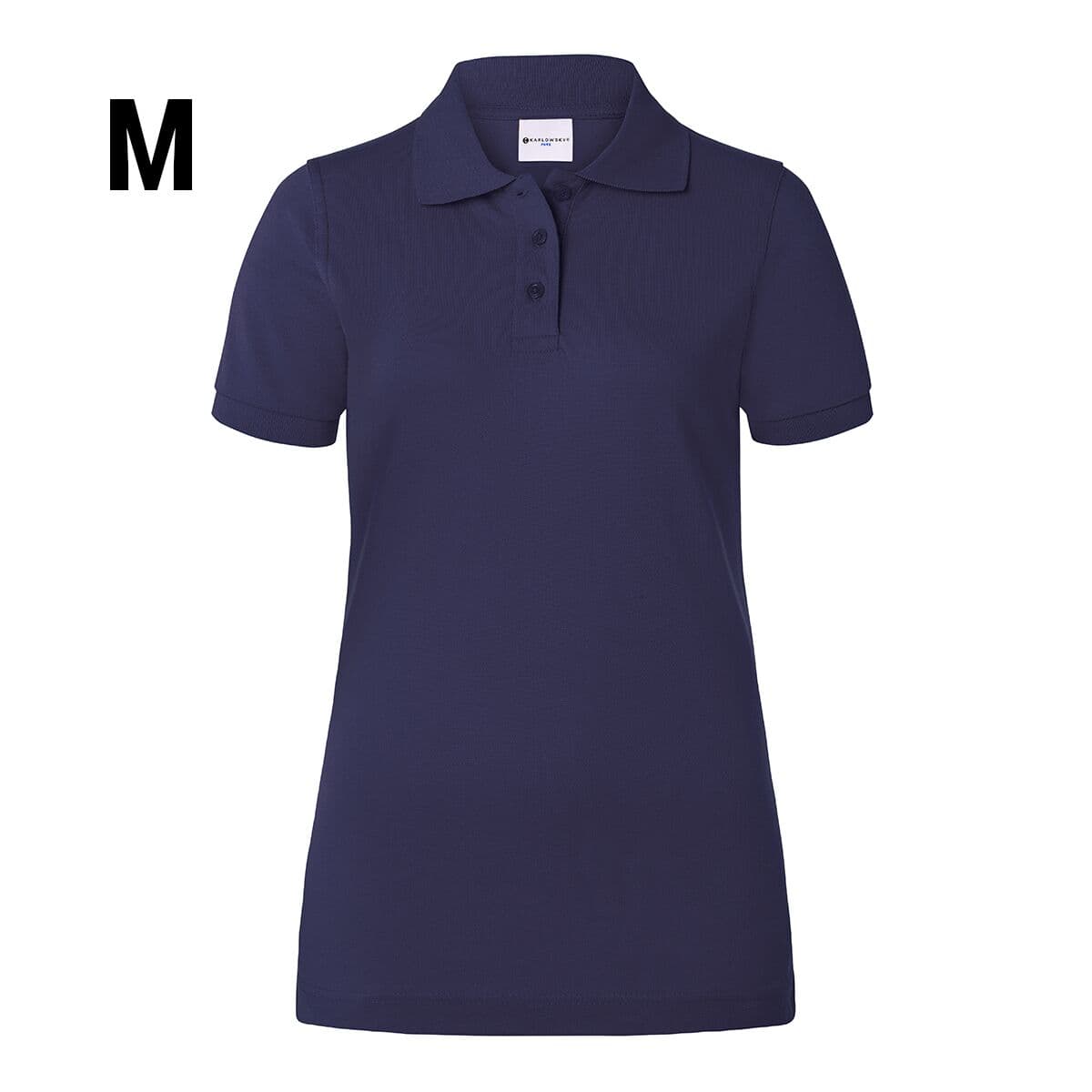 (6 pieces) Karlowsky - Ladies Workwear Poloshirt Basic - Navy - Size: M