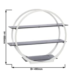 Etagerie / Buffet stand - Ø 490 mm White