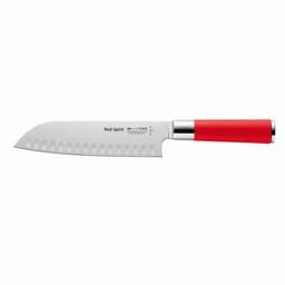 F. DICK | Red Spirit - Santoku nůž se speciálním výbrusem  - čepel: 180mm