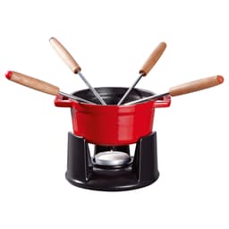 STAUB | SPECIALITIES - Mini Fondue sada - Ø 100 mm - třešňově červená