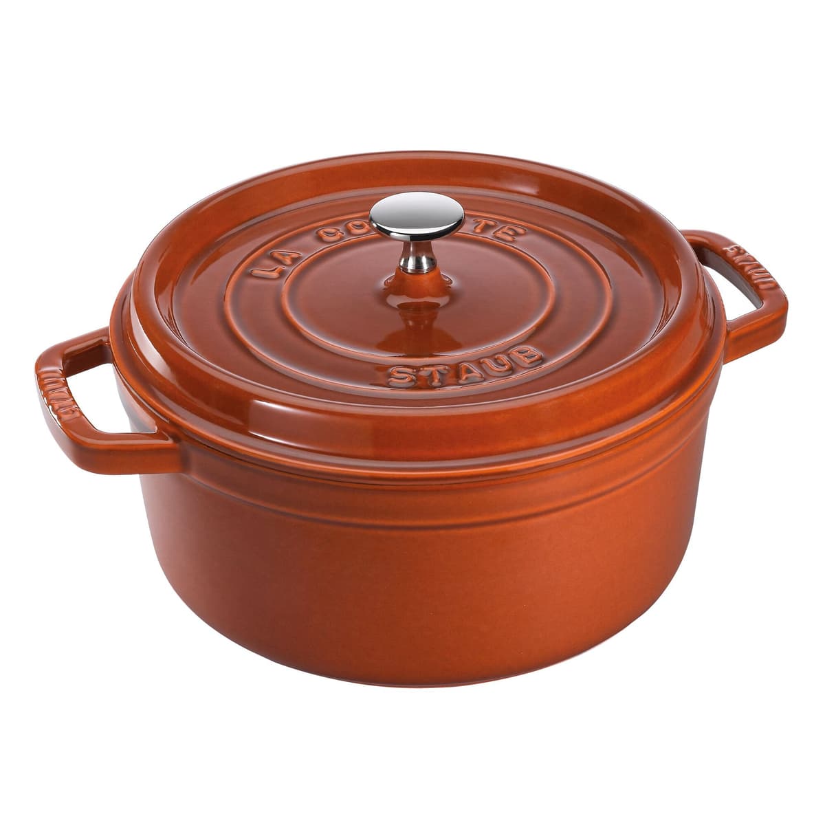 STAUB | LA COCOTTE - kokotka - Ø 280 mm - litina - skořicová