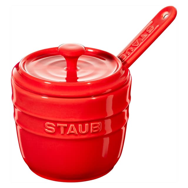 STAUB | CERAMIQUE - Cukřenka - Ø 90mm - keramika - třešňově červená