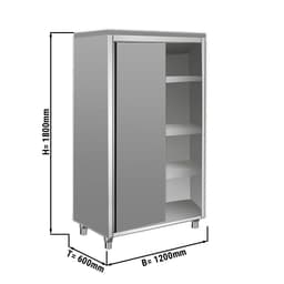 Geschirrschrank ECO - 1200x600mm - 2 Schiebetüren - Höhe: 1800mm