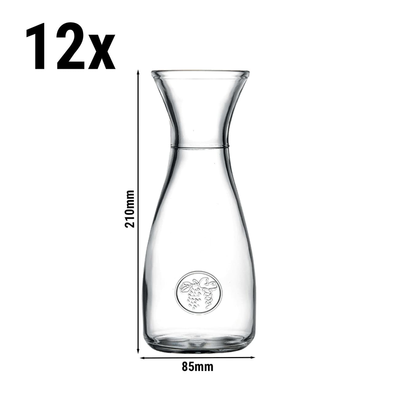 (1 Kus) Karafa - ATHEN - 500 ml - transparentní