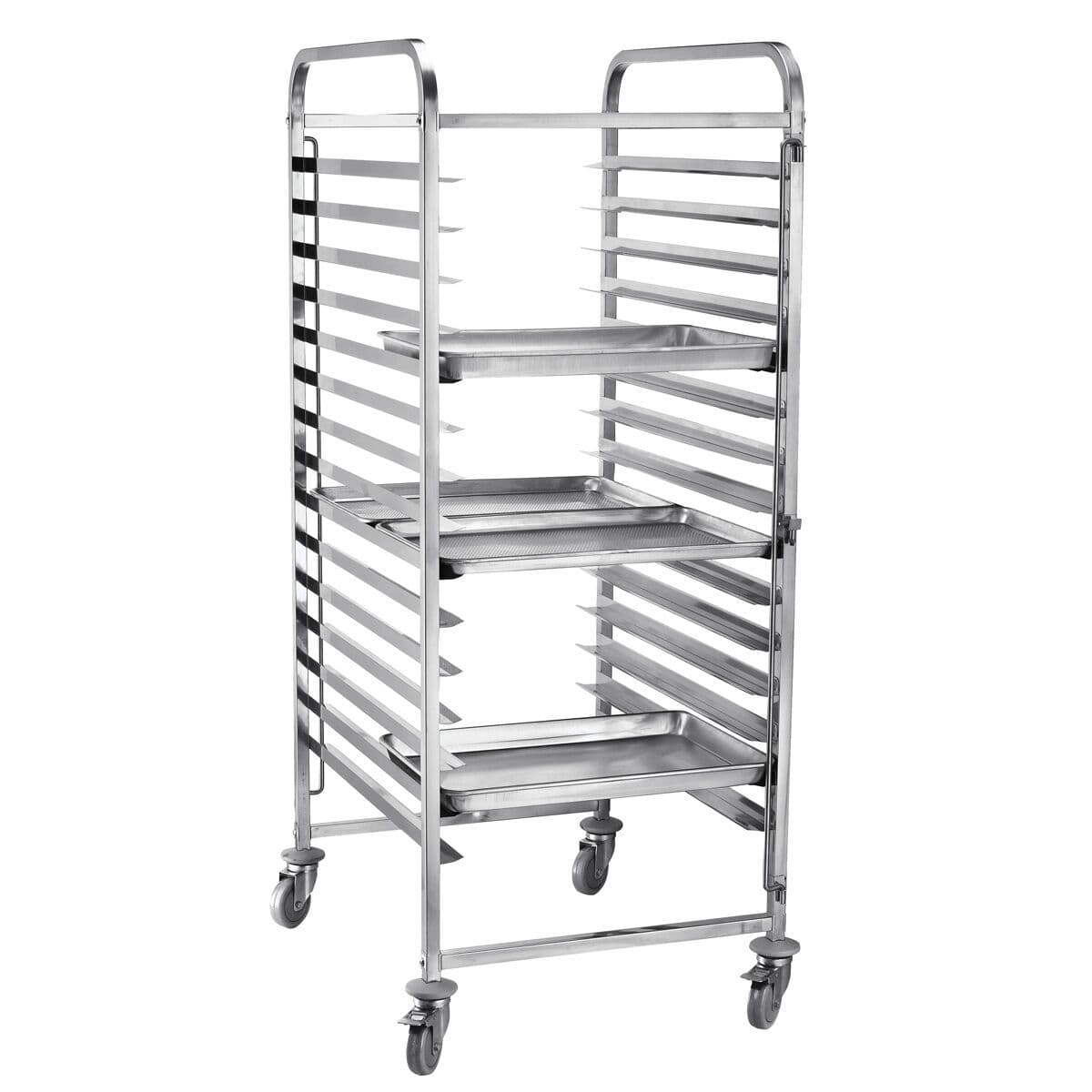 Tray trolley - for 15x EN 60 x 40 cm